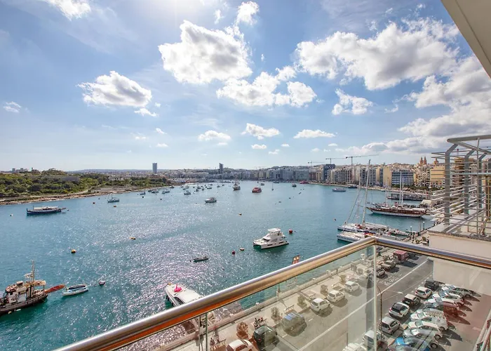 The Golden Mile Luxury Seafront In Sliema